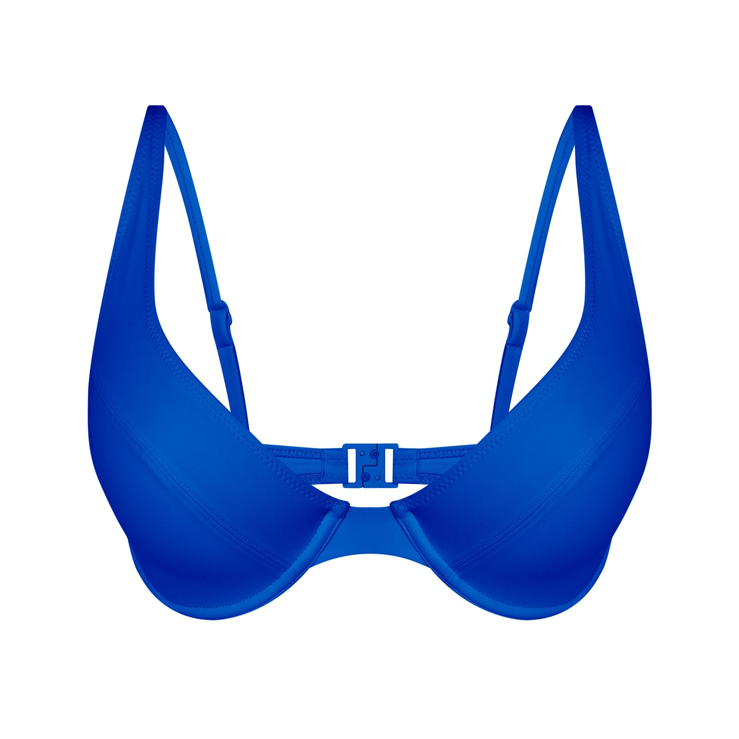 SCOOP BIKINI TOP- ROYAL BLUE