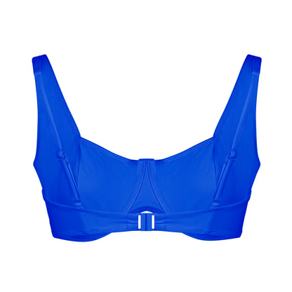 BALCONETTE BIKINI TOP- ROYAL BLUE