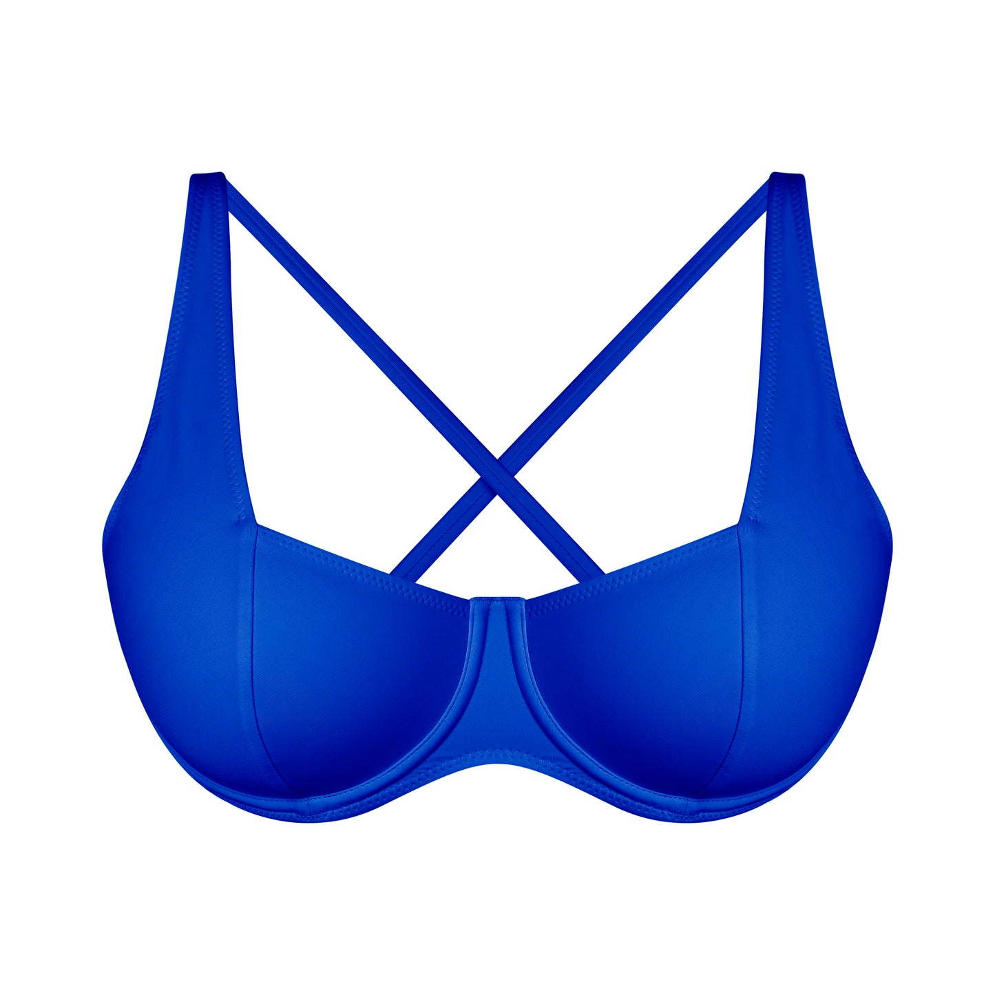 BALCONETTE BIKINI TOP- ROYAL BLUE