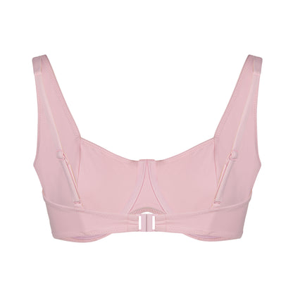 BALCONETTE BIKINI TOP- BABY PINK