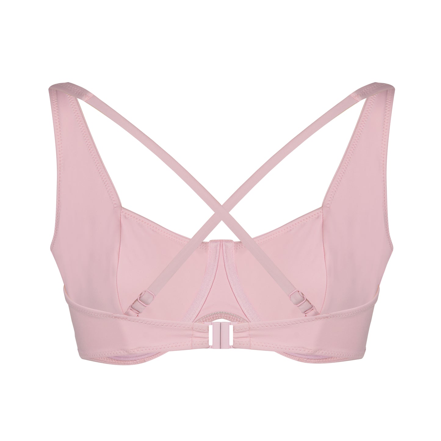 BALCONETTE BIKINI TOP- BABY PINK