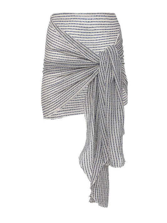 SARONG- BLUE STRIPED